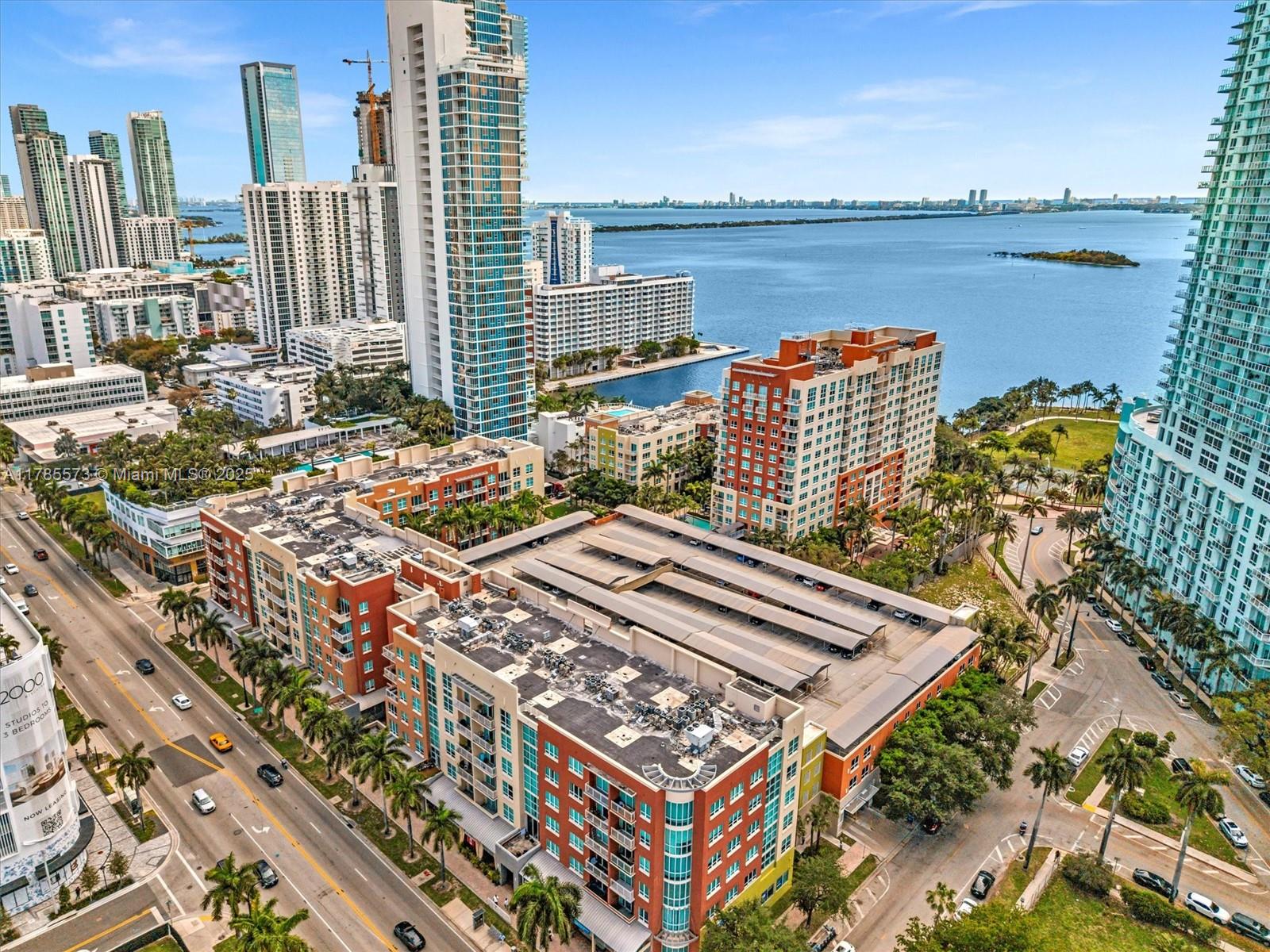 2001 Biscayne Boulevard, Unit 3413 Miami, FL 33137 - Photo 14 of 15 a view of city with ocean