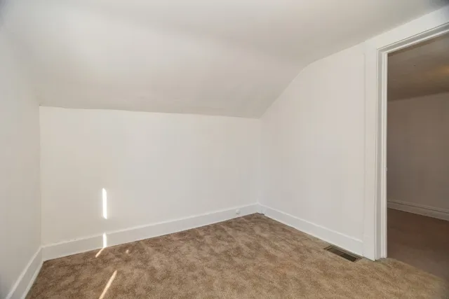 a view of empty room