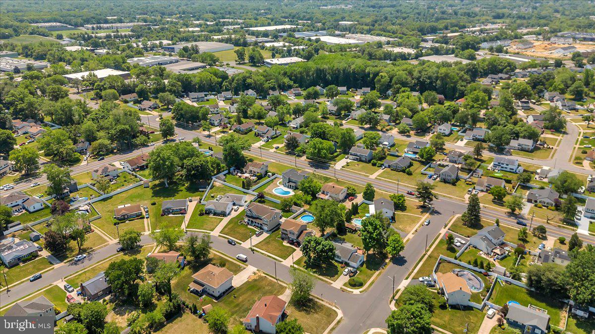 2504 Church Road Cinnaminson, NJ 08077 - Photo 63 of 79 an aerial view of residential houses with outdoor space and trees