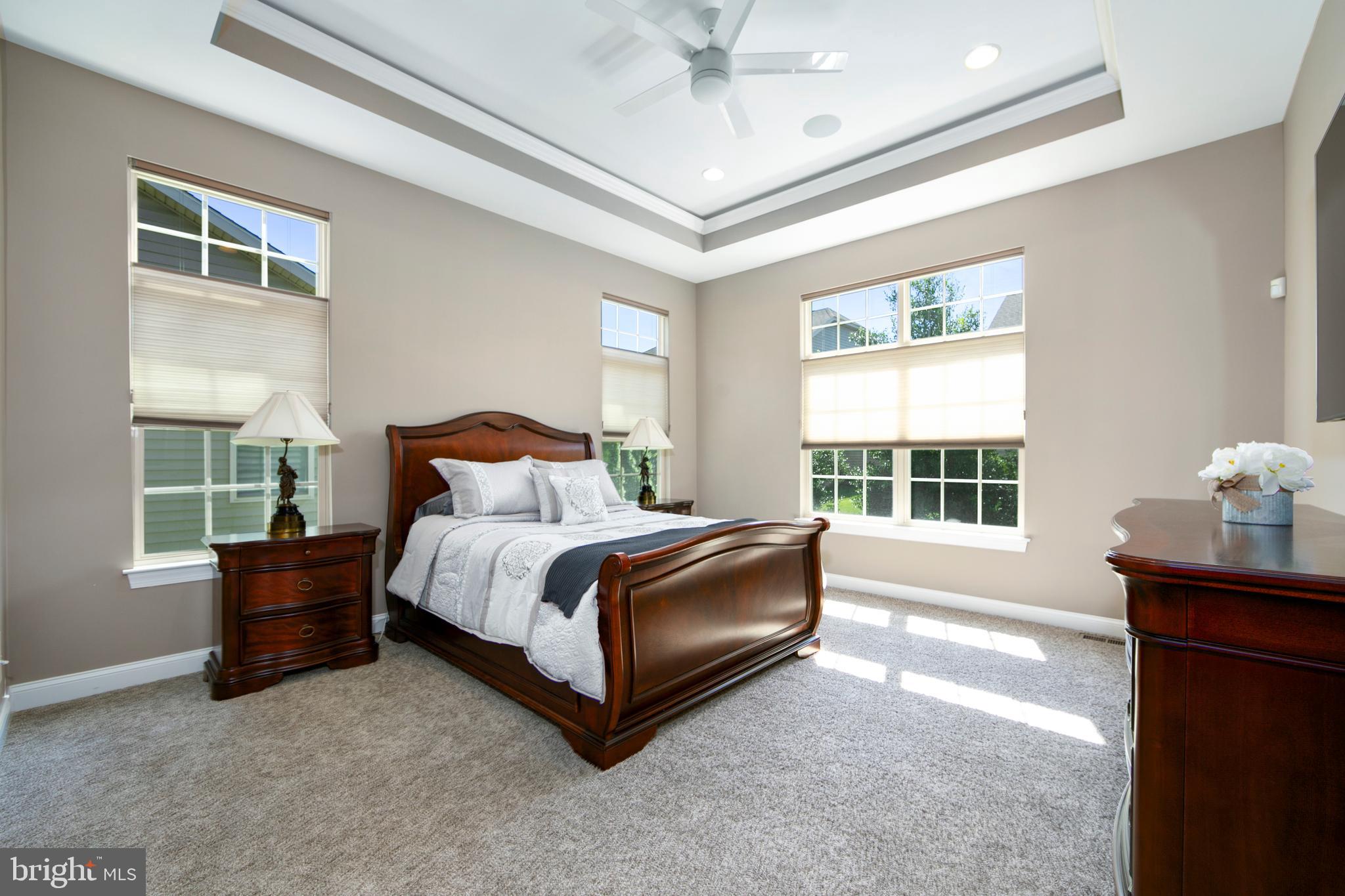 4 Copley Circle West Berlin, NJ 08091 - Photo 31 of 43 Primary bedroom with tray ceiling