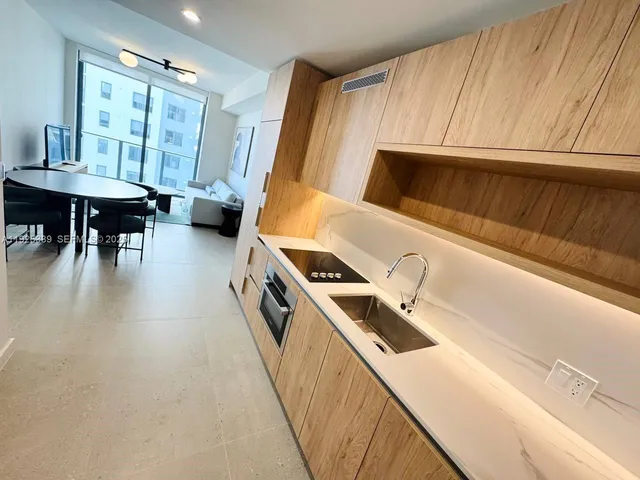 a living room with chairs