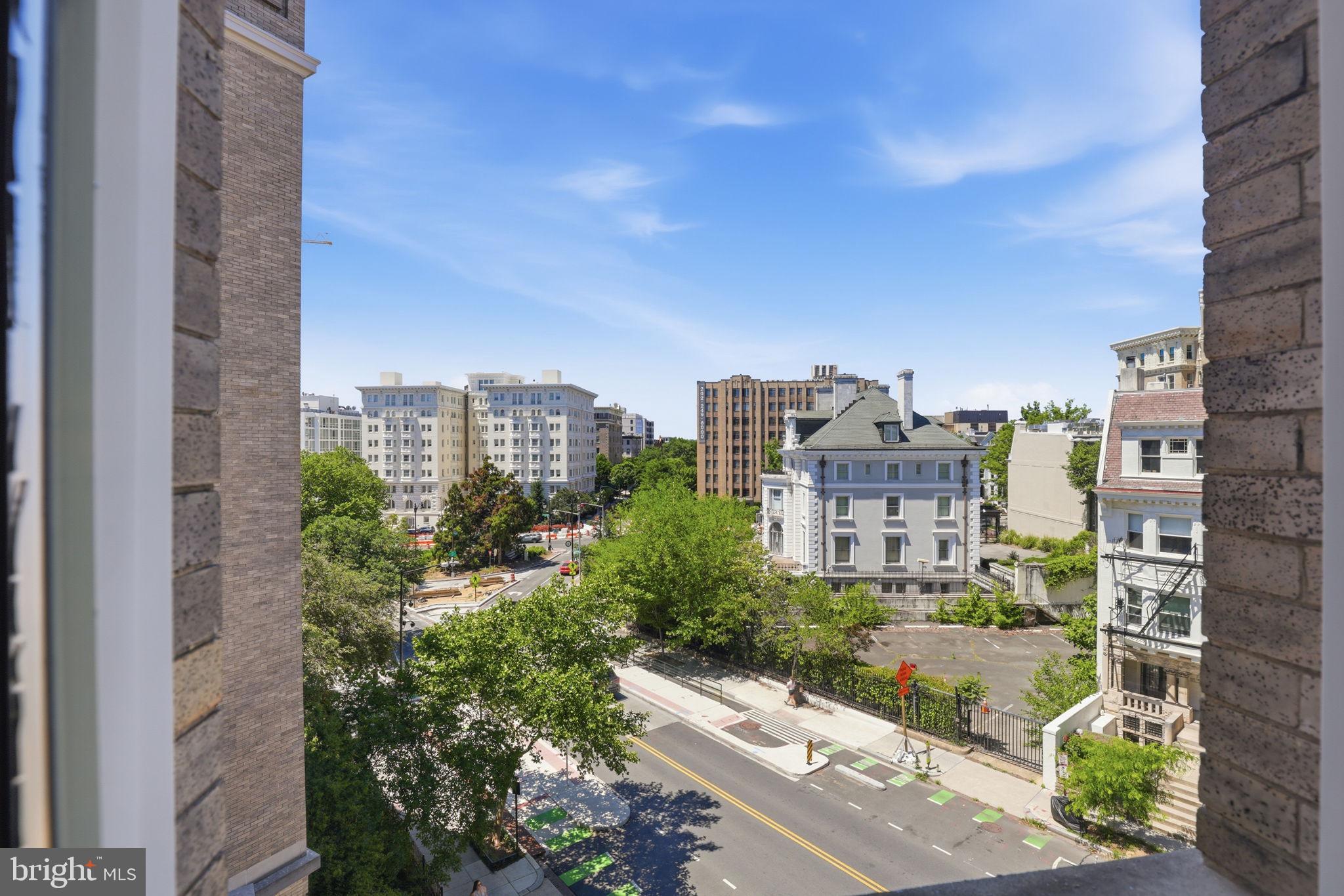 2022 Columbia Road Northwest, Unit 412 Washington, DC 20009 - Photo 11 of 30 View from primary bedroom window