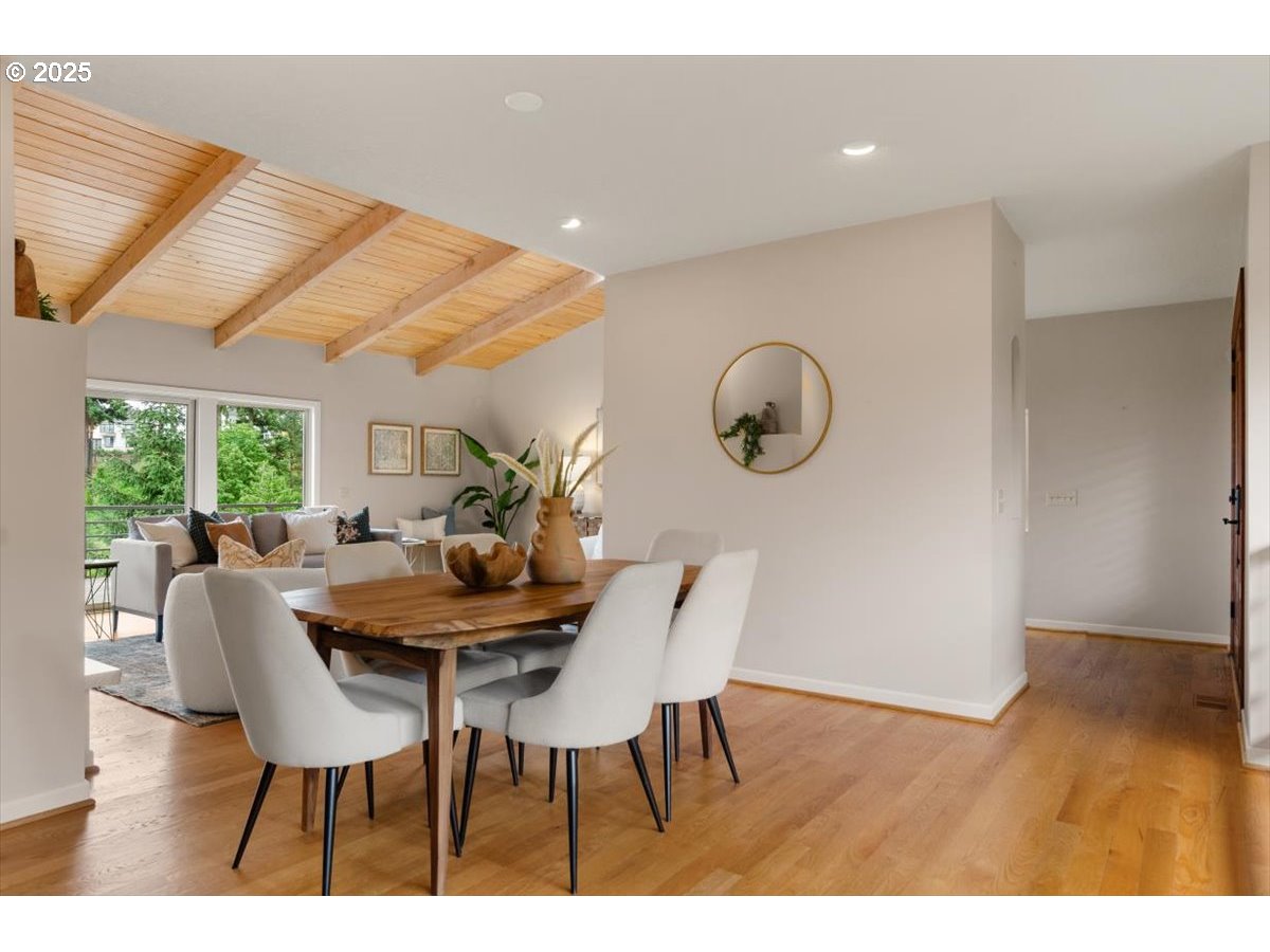 1024 Southwest Myrtle Drive Portland, OR 97201 - Photo 11 of 48 Living Room/Dining Room