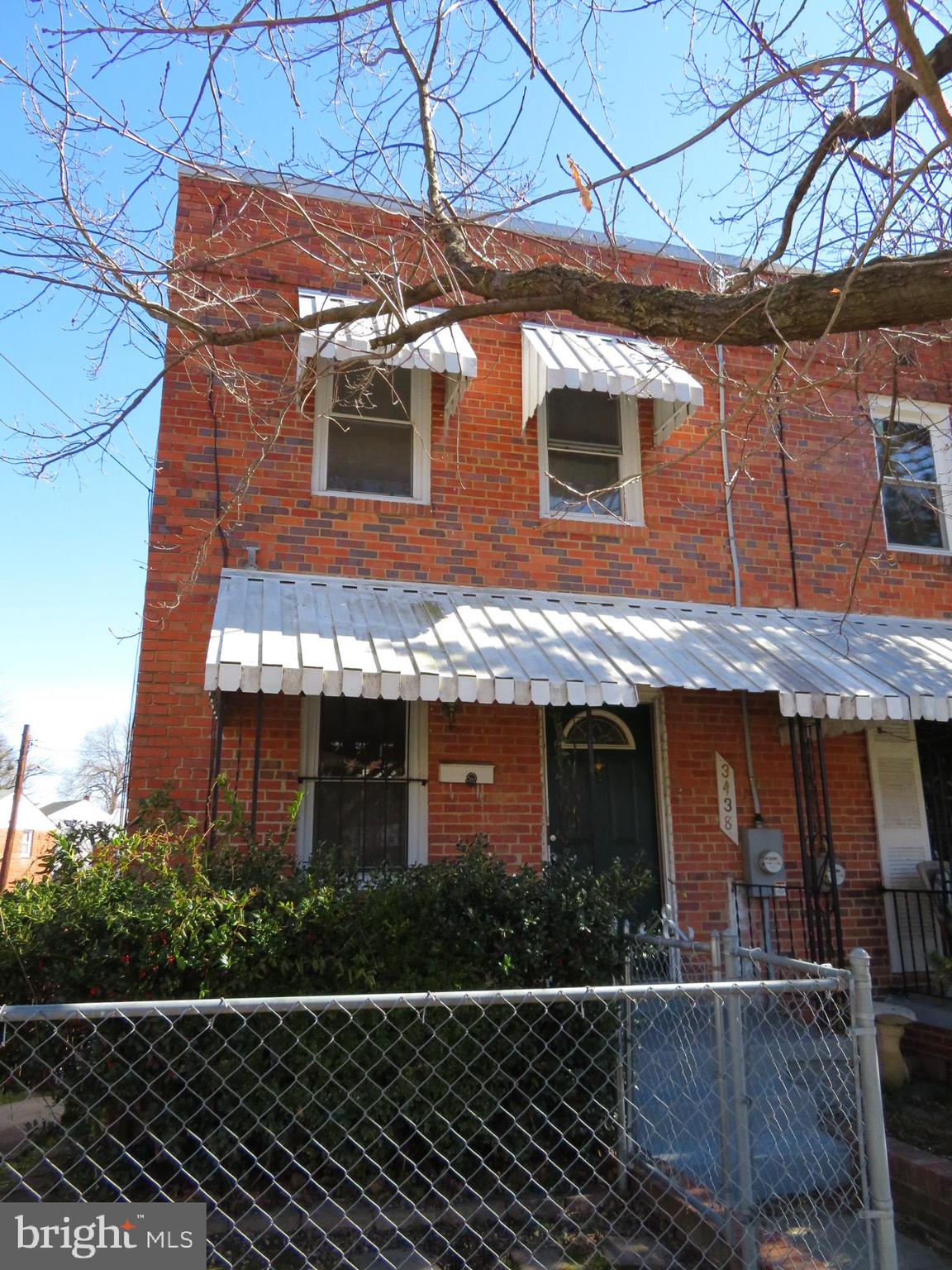 3438 23rd Street Southeast Washington, DC 20020 - Photo 2 of 29 Front