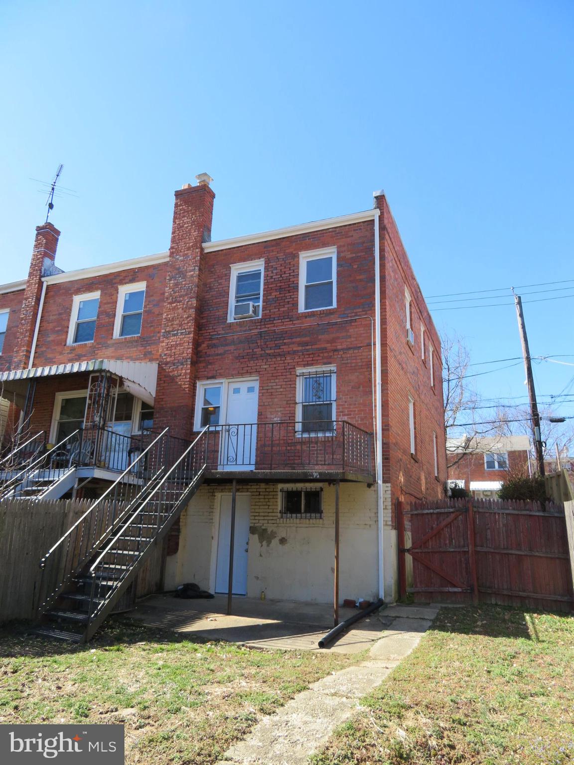 3438 23rd Street Southeast Washington, DC 20020 - Photo 29 of 29 Rear