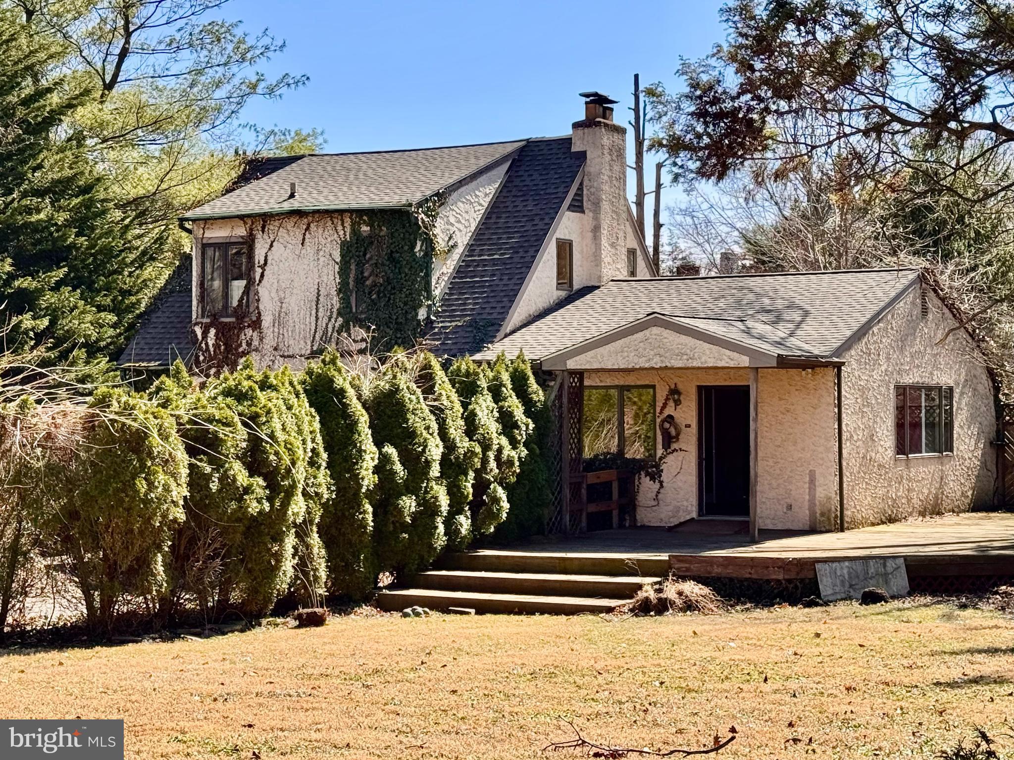 114 Airdale Road Bryn Mawr, PA 19010 - Photo 7 of 11 a view of a house with a snow in the yard