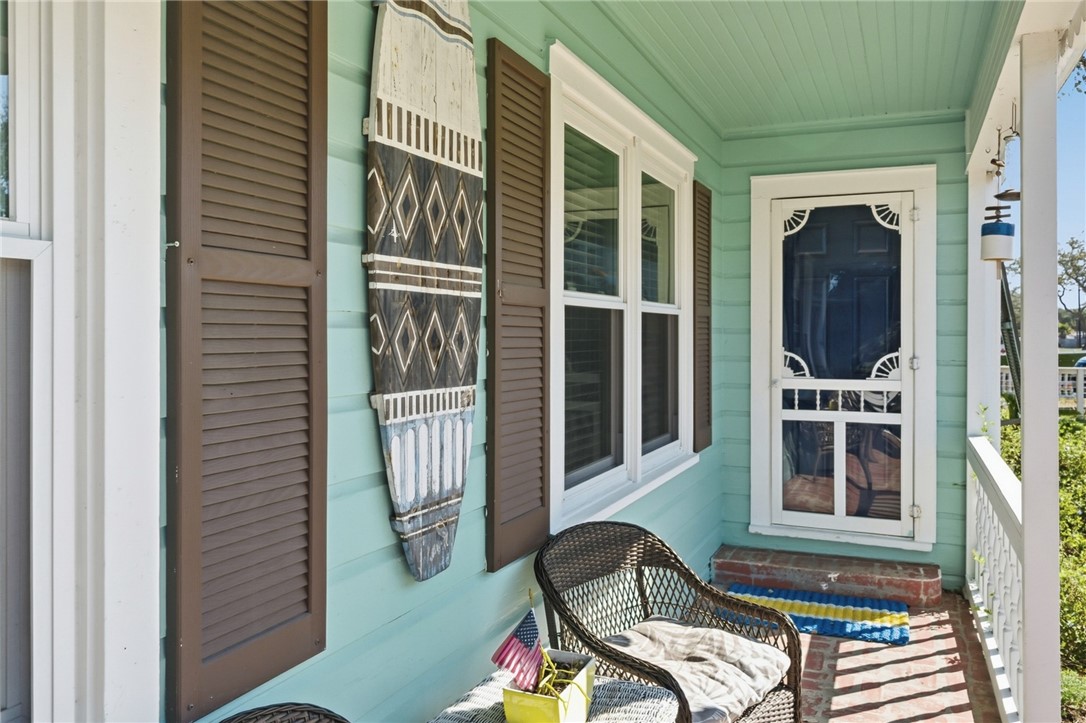 607 Chaparral Street Fulton, TX 78382 - Photo 3 of 40 a view of a chair and table in the balcony