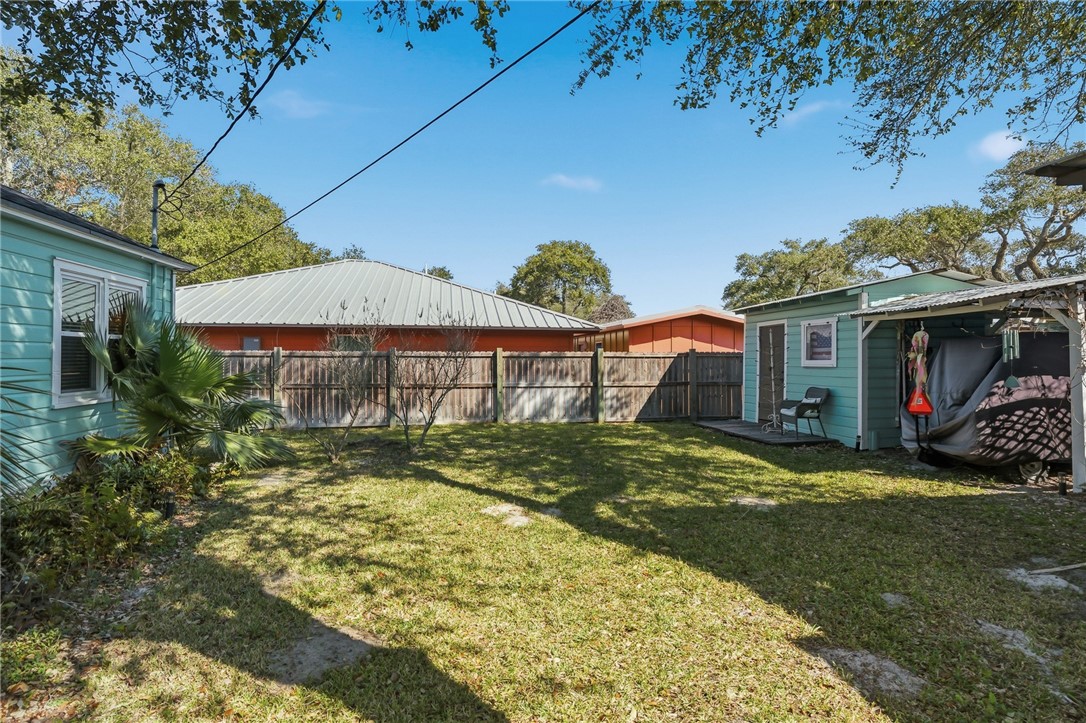 607 Chaparral Street Fulton, TX 78382 - Photo 35 of 40 a view of a house with a yard