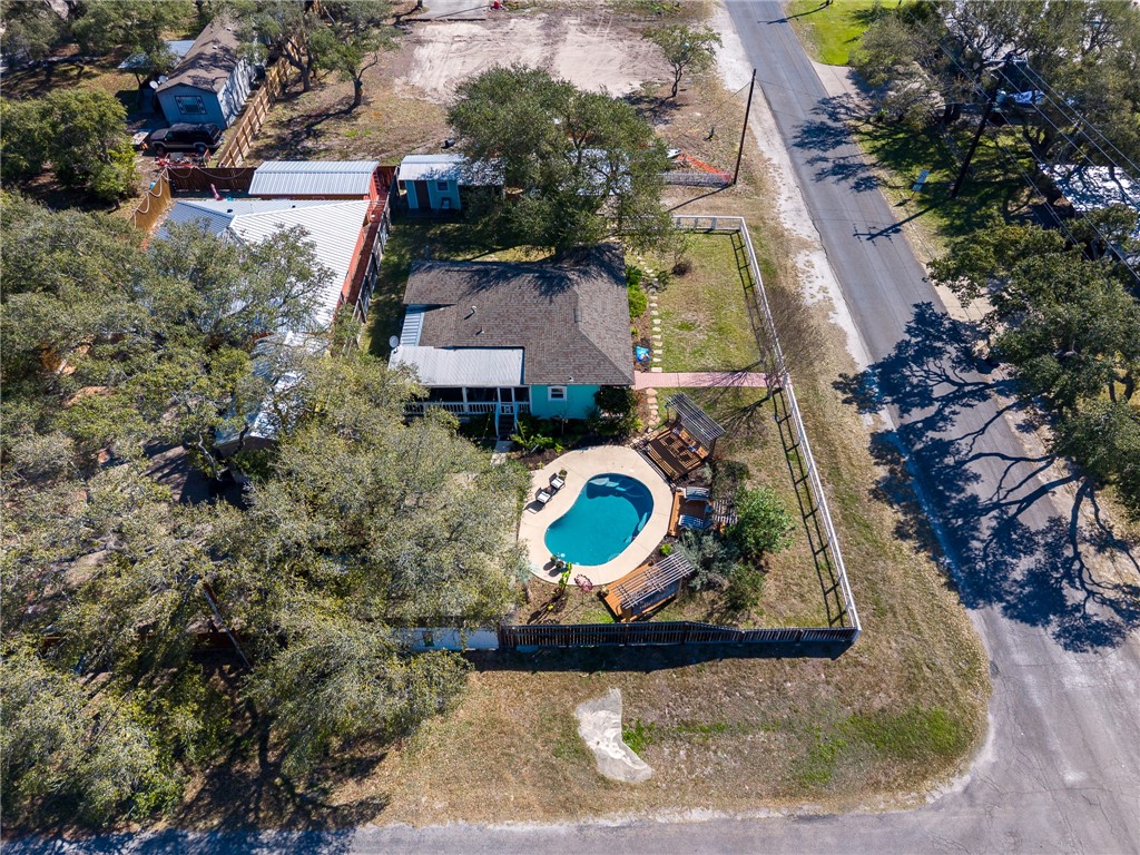 607 Chaparral Street Fulton, TX 78382 - Photo 37 of 40 an aerial view of a house