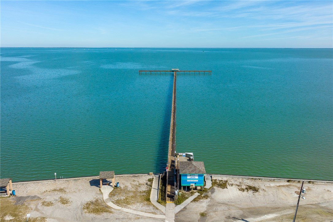 607 Chaparral Street Fulton, TX 78382 - Photo 40 of 40 a view of a lake from a balcony
