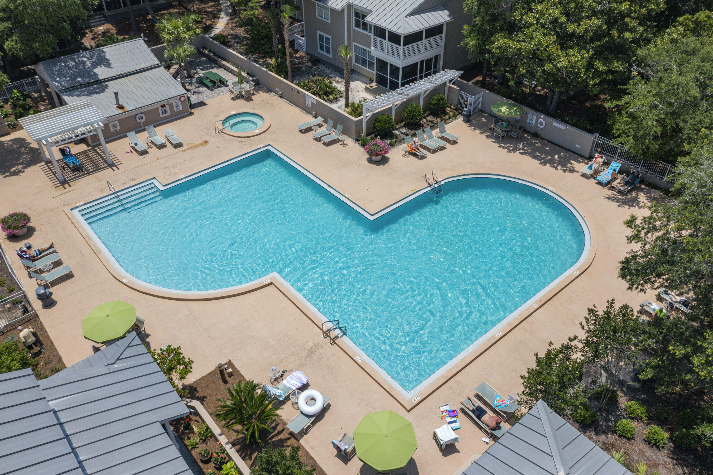 9815 Highway 98, Unit 187 Miramar Beach, FL 32550 - Photo 38 of 56 Community Pool by the Cottages with Hot