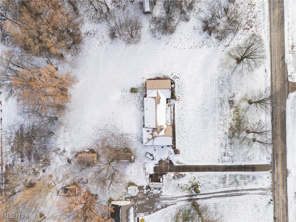14965 Seacrist Road Salem, OH 44460 - Photo 38 of 43 View of snowy aerial view