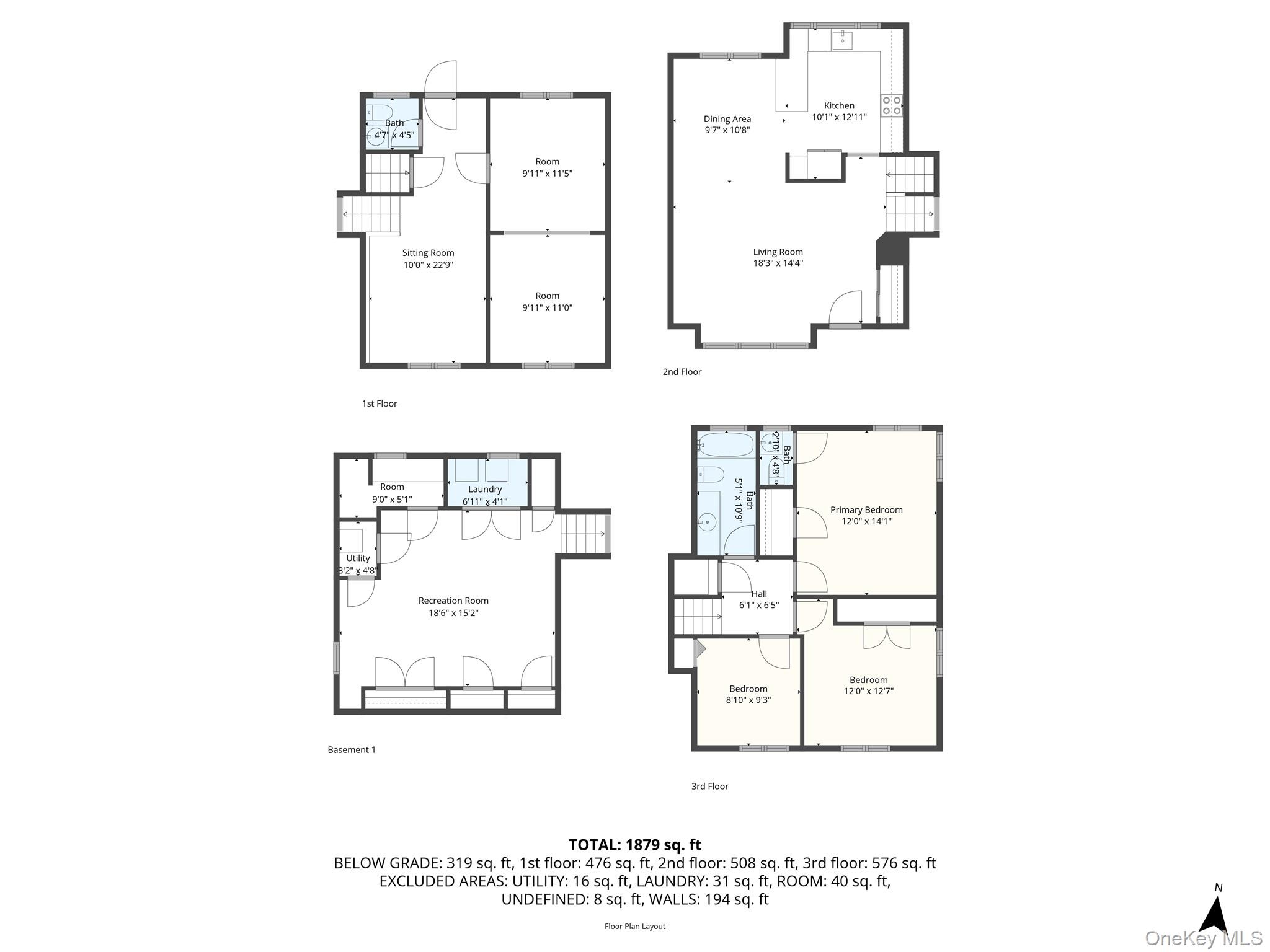 18 Roxbury Avenue Plainview, NY 11803 - Photo 23 of 23 View of property floor plan