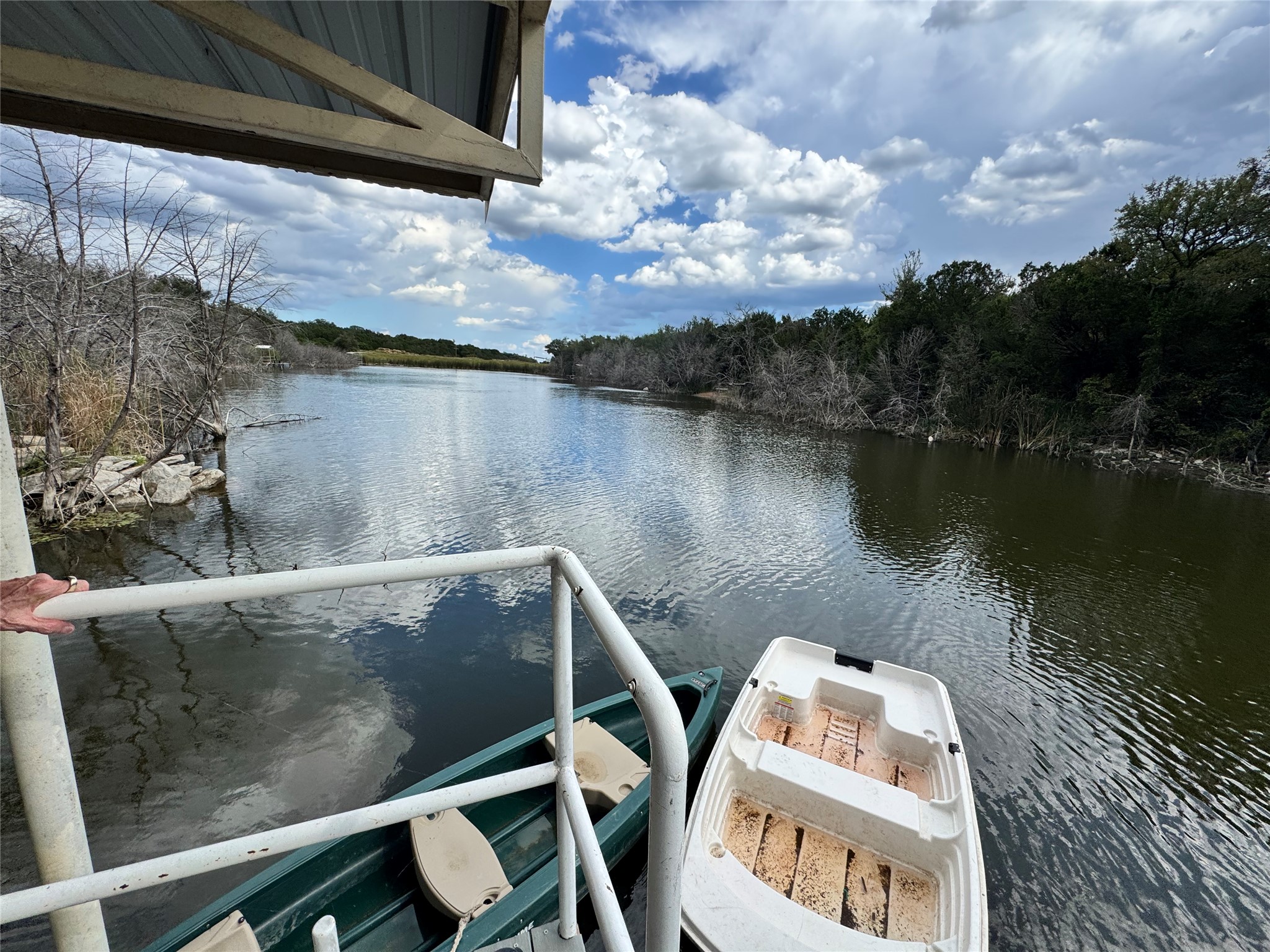 4636 Halsell Ranch Road Jacksboro, TX 76458 - Photo 12 of 39 a view of a lake from a balcony