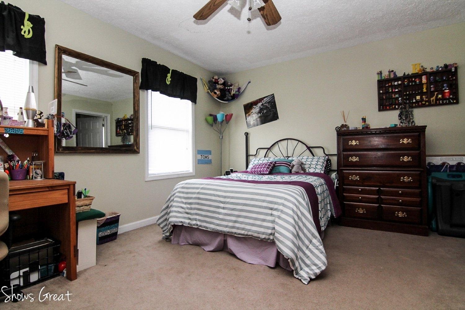 2973 Old Forge Road Callaway, VA 24067 - Photo 10 of 22 a bedroom with a bed and a television