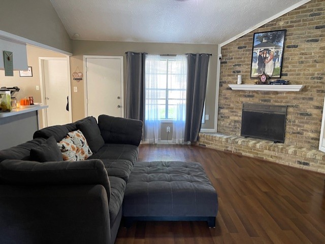 2426 Summer Spring Drive Spring, TX 77373 - Photo 23 of 24 a living room with furniture and a fireplace