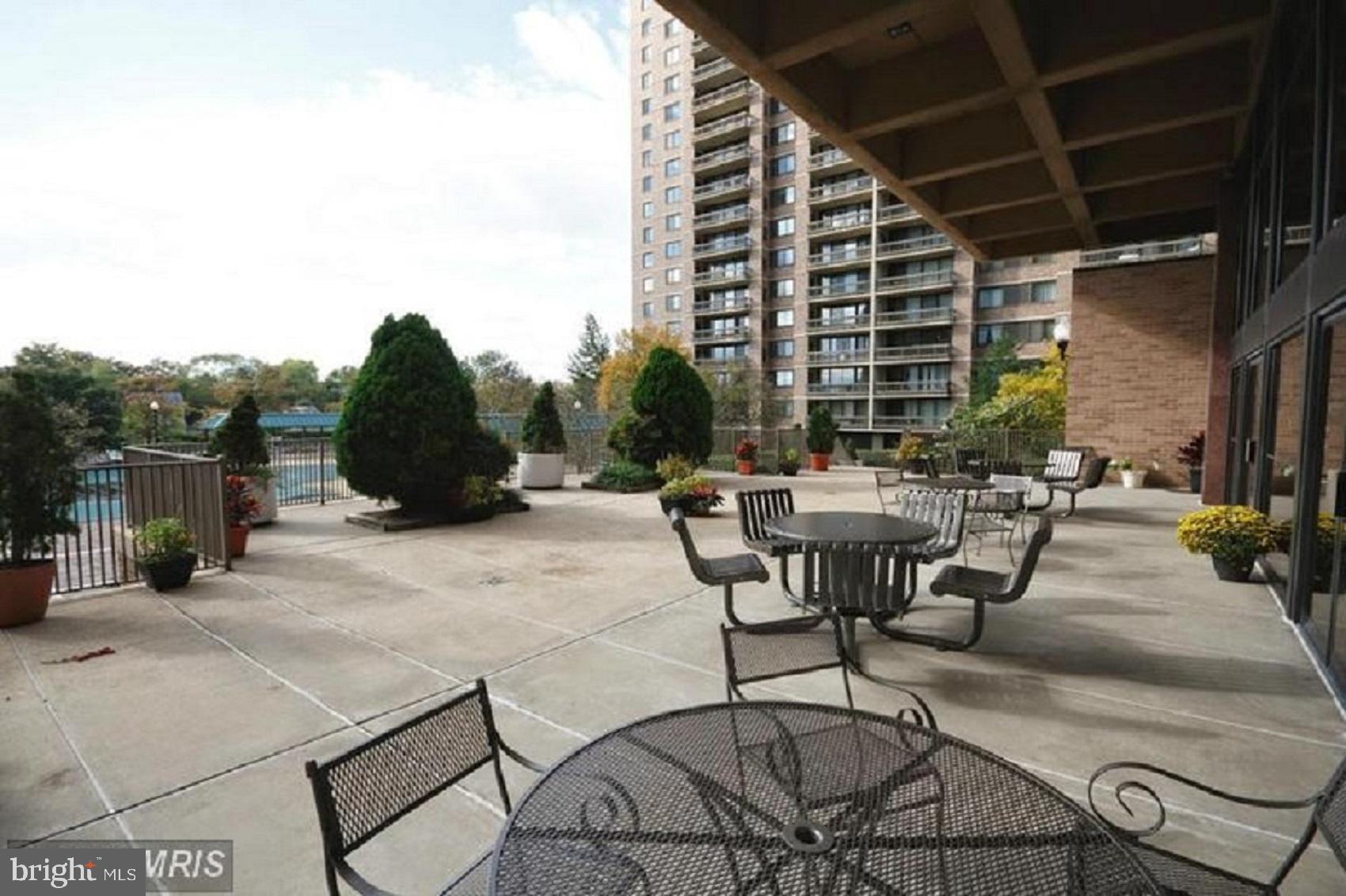 5505 Seminary Road, Unit 103N Falls Church, VA 22041 - Photo 43 of 59 a view of outdoor space with seating area