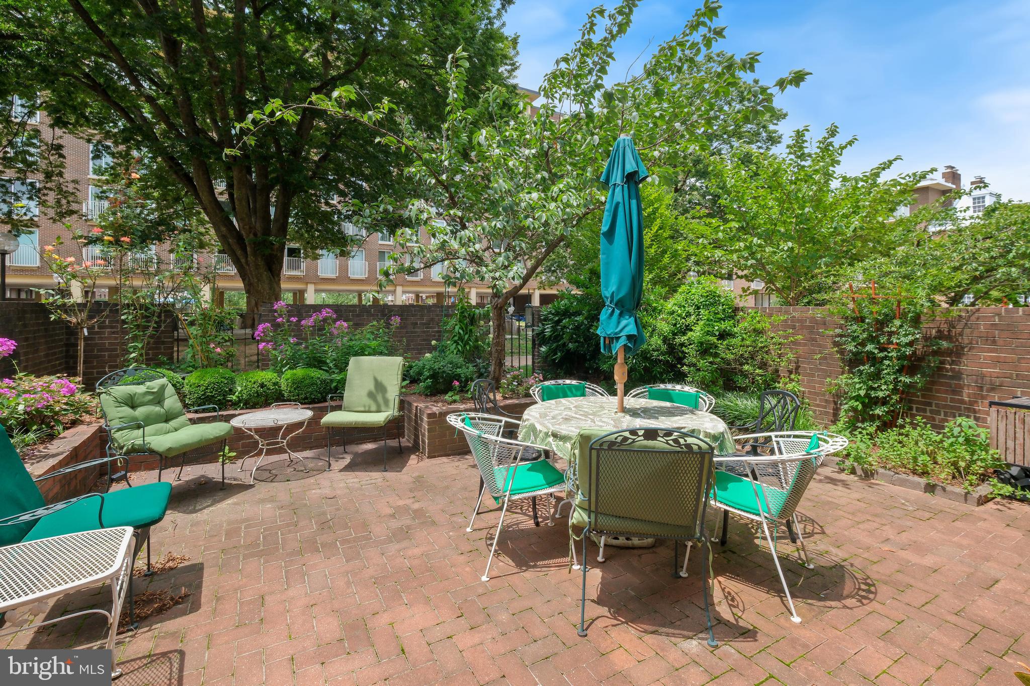 1317 4th Street Southwest Washington, DC 20024 - Photo 48 of 65 Private Patio