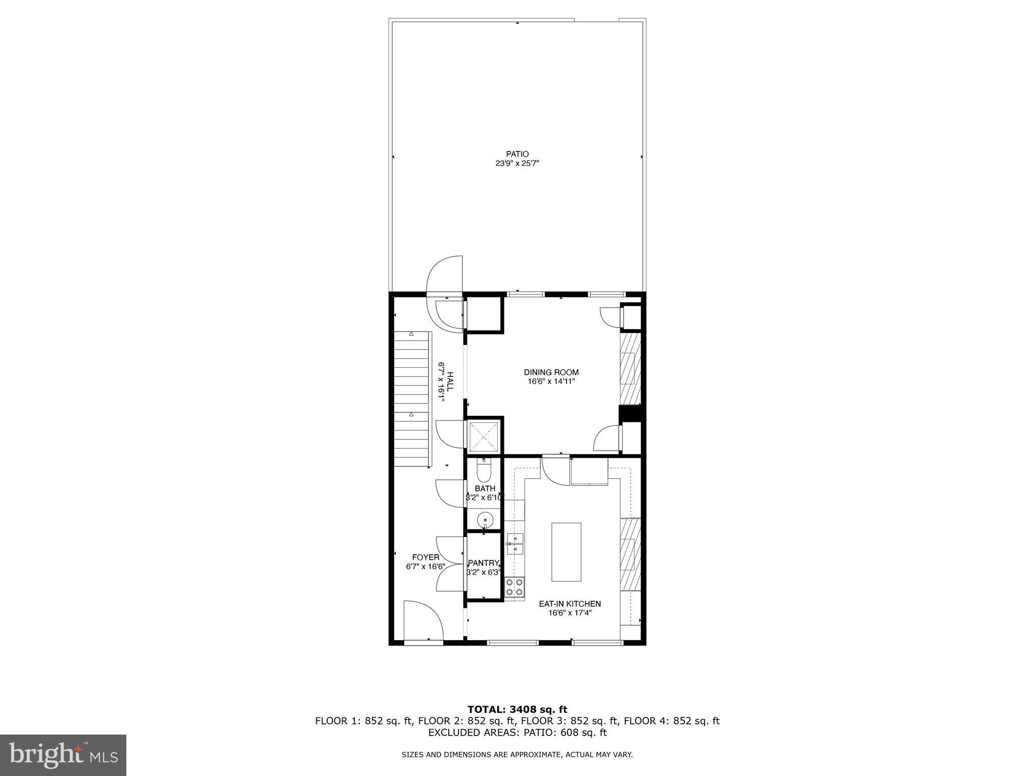 1317 4th Street Southwest Washington, DC 20024 - Photo 51 of 65 Main Level