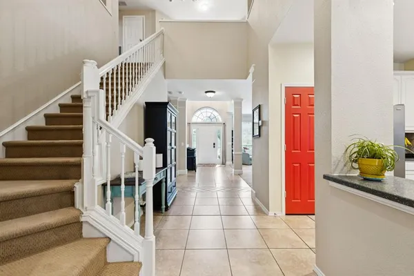 a view of entryway and hall