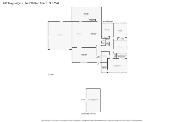 $449,000 | 600 Burgundy Lane, Fort Walton Beach, FL 32547