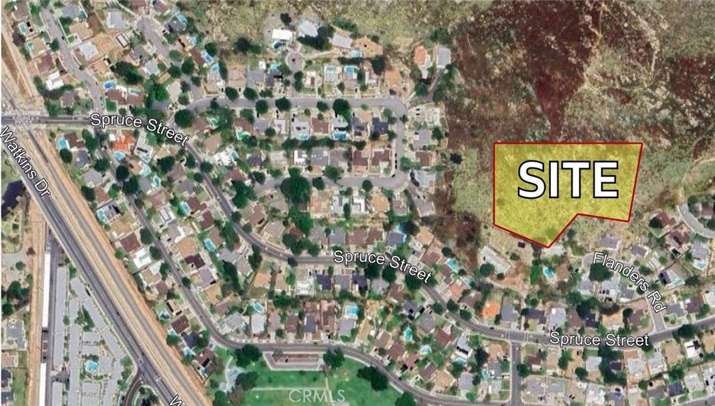 0 Flanders Road Riverside, CA 92507 - Photo 1 of 1 a view of outdoor space with signage and flags