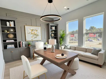 wooden floor fireplace and windows in an empty room