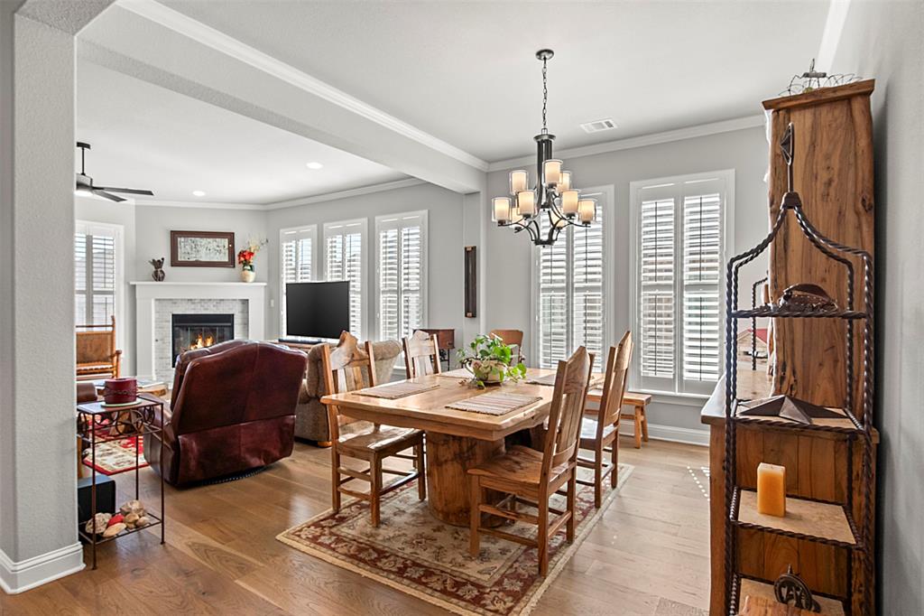2002 Kati Jane Lane Midlothian, TX 76065 - Photo 16 of 30 a view of a livingroom with furniture window and wooden floor