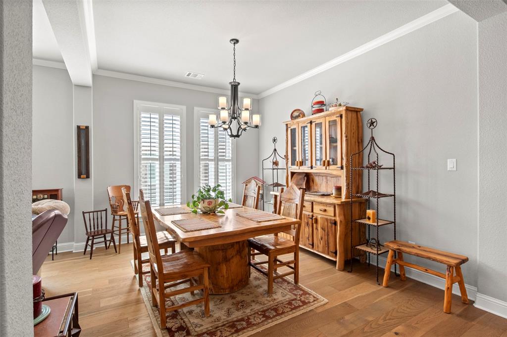 2002 Kati Jane Lane Midlothian, TX 76065 - Photo 17 of 30 a view of a dining room with furniture window and outside view