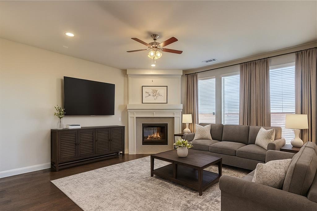 3012 Bold Ruler Road Celina, TX 75009 - Photo 2 of 13 living room virtually staged