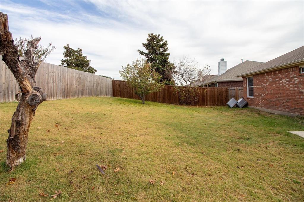 1933 Joe Pool Drive Little Elm, TX 75068 - Photo 21 of 23 a view of a backyard