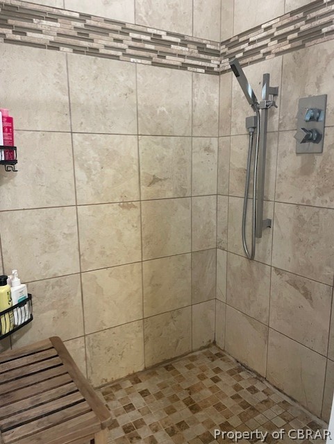 347 Lillys Neck Road Moon, VA 23119 - Photo 25 of 45 Bathroom with tiled shower