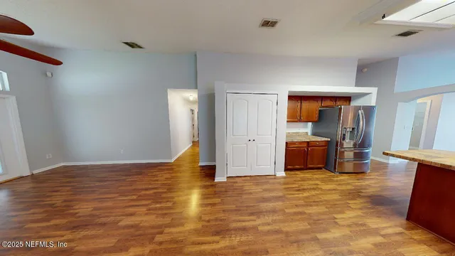 a view of a storage & utility room