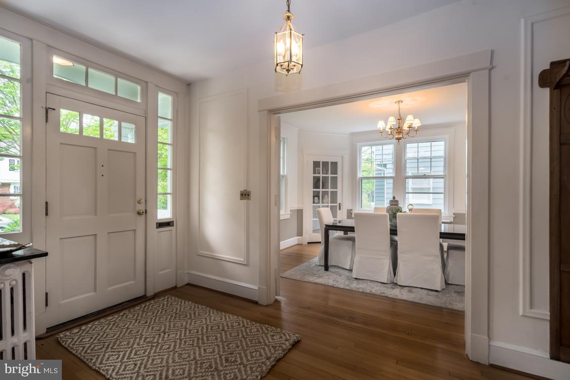 3947 Harrison Street Northwest Washington, DC 20015 - Photo 3 of 45 Entrance hall
