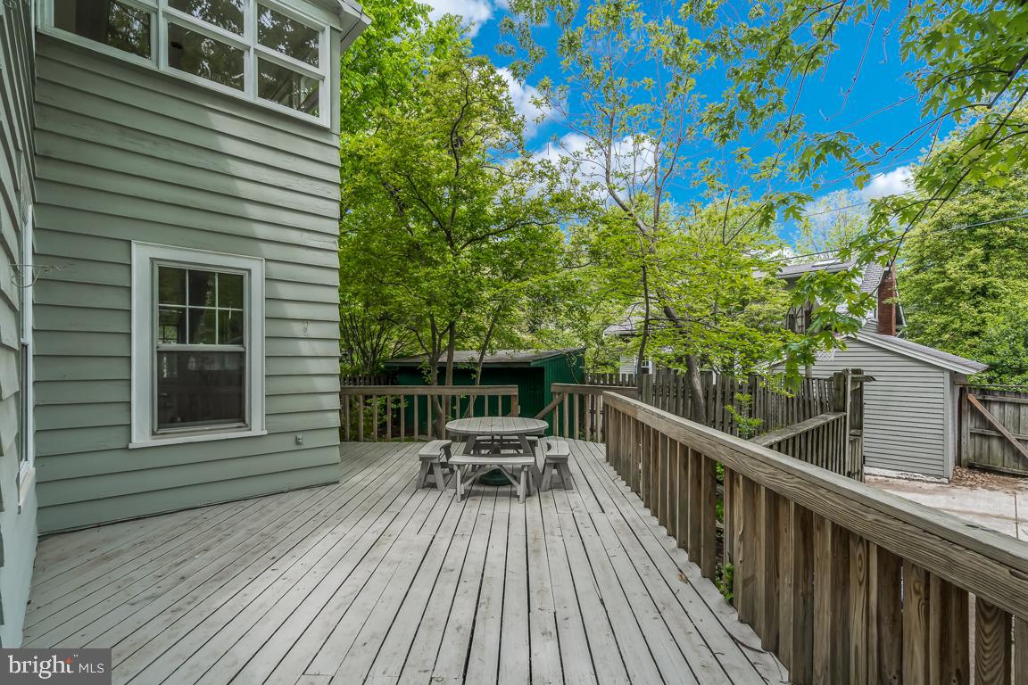 3947 Harrison Street Northwest Washington, DC 20015 - Photo 35 of 45 Large deck