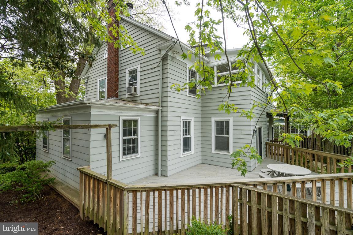 3947 Harrison Street Northwest Washington, DC 20015 - Photo 36 of 45 Deck surrounded by green