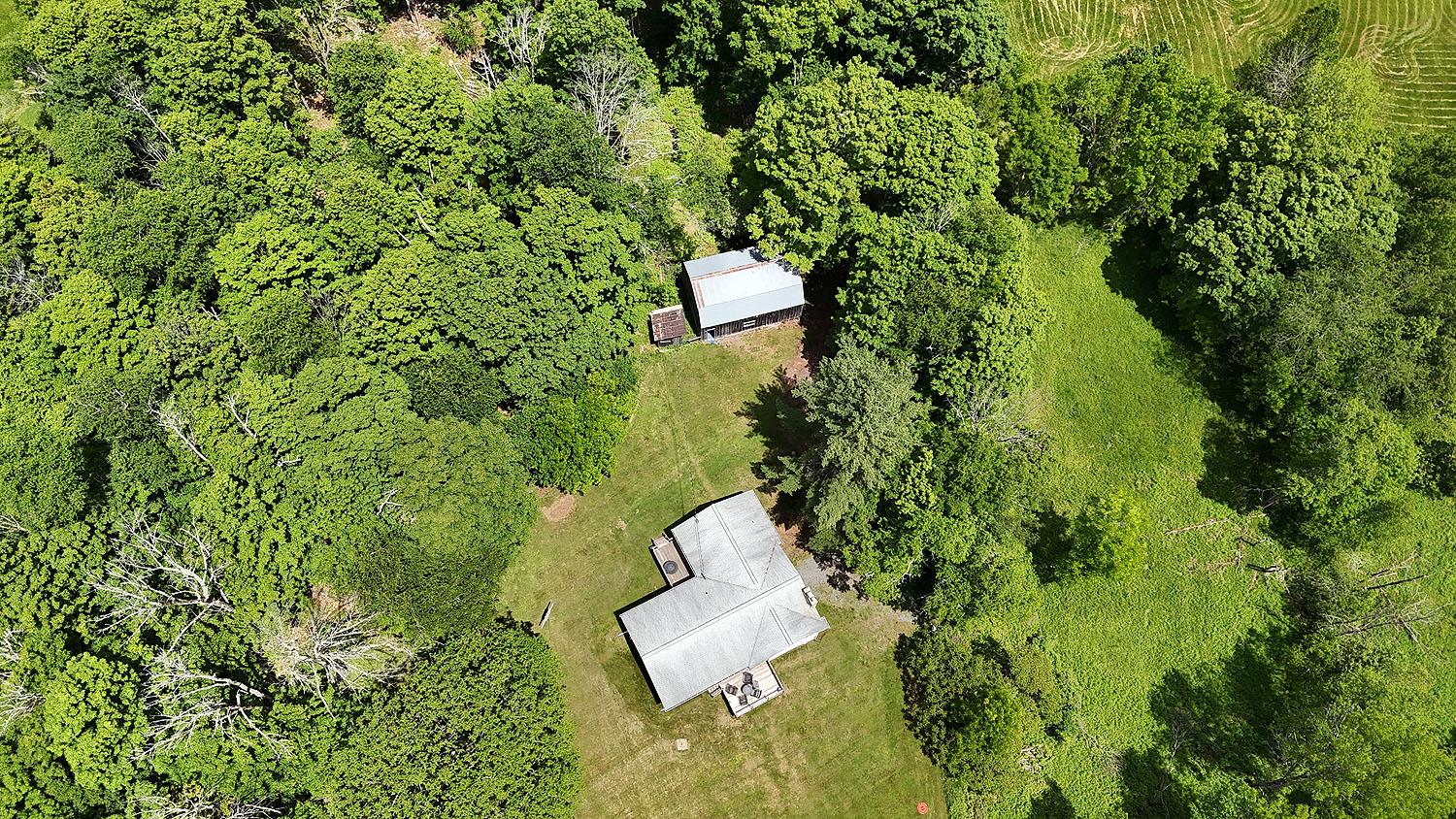 342 Bernas Road Cochecton, NY 12726 - Photo 12 of 48 an aerial view of residential house with outdoor space and trees all around