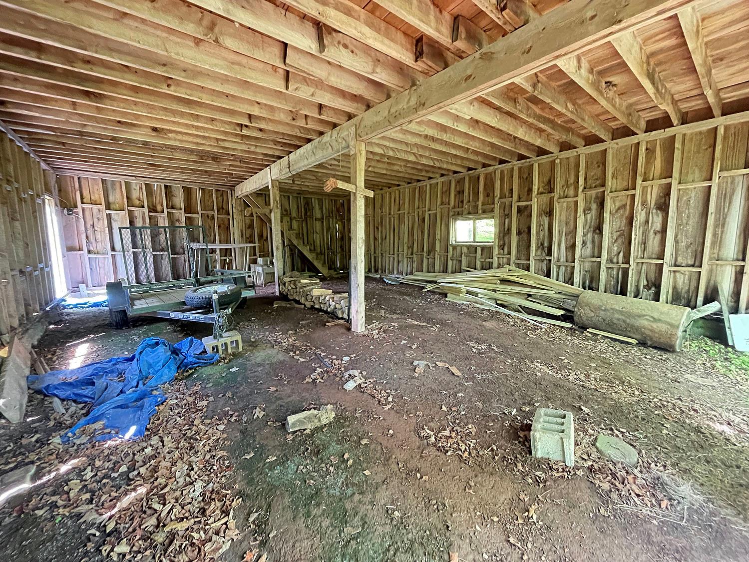 342 Bernas Road Cochecton, NY 12726 - Photo 46 of 48 a view of a room with wooden walls