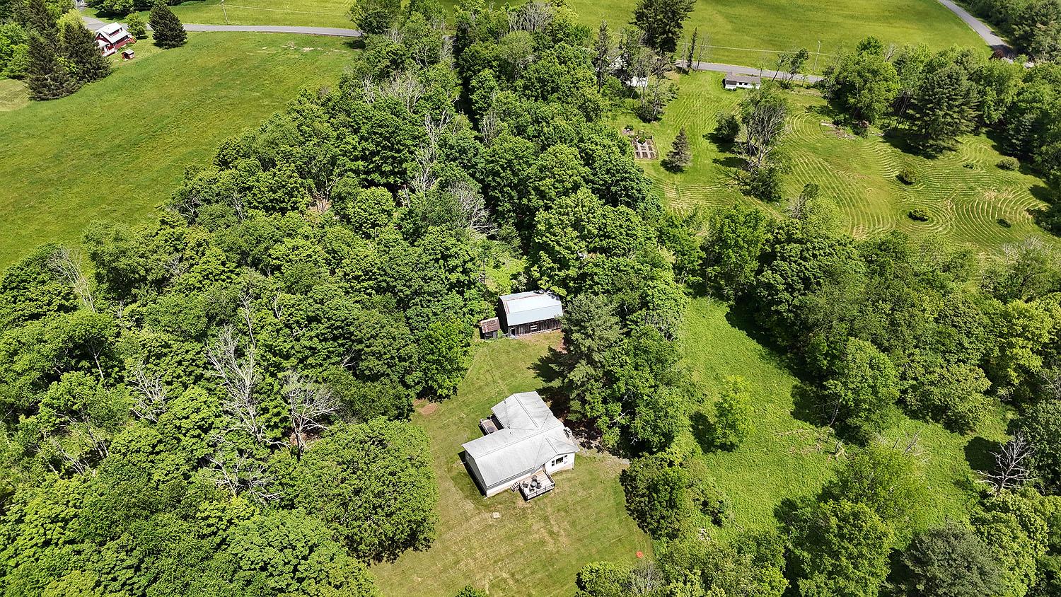 342 Bernas Road Cochecton, NY 12726 - Photo 8 of 48 an aerial view of a house with a yard