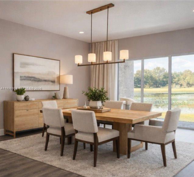 6805 Heavitree Drive Sebring, FL 33876 - Photo 7 of 61 a view of a dining room with furniture window and outside view