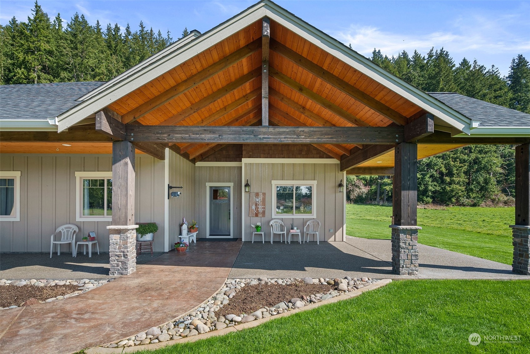 9336 James Road Southwest Rochester, WA 98579 - Photo 9 of 40 a view of a house with backyard
