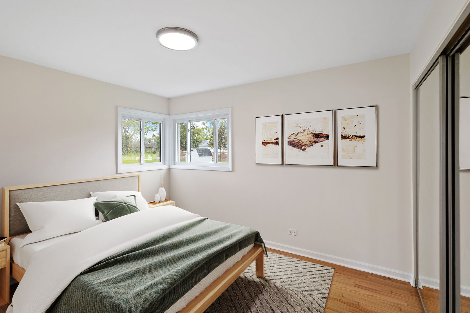 646 68th Street Willowbrook, IL 60527 - Photo 14 of 27 a bedroom with a bed and a window