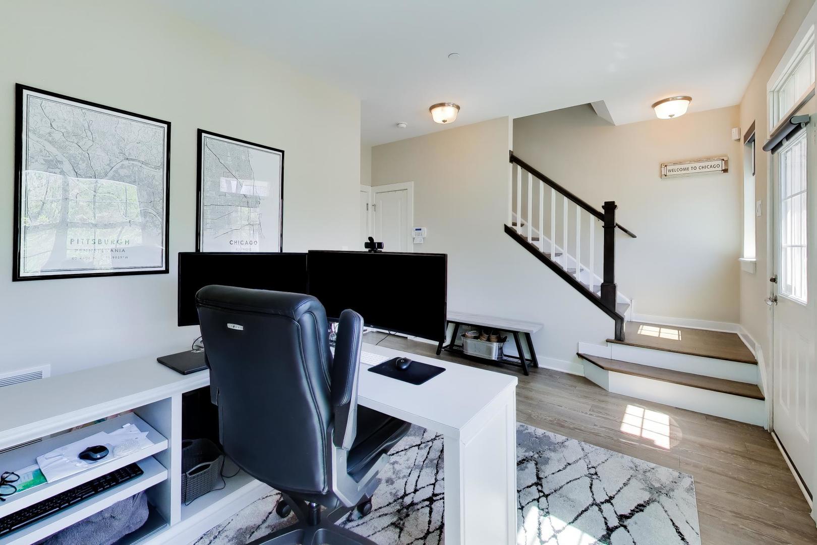 1623 Church Street Evanston, IL 60201 - Photo 2 of 29 a view of entryway and workspace