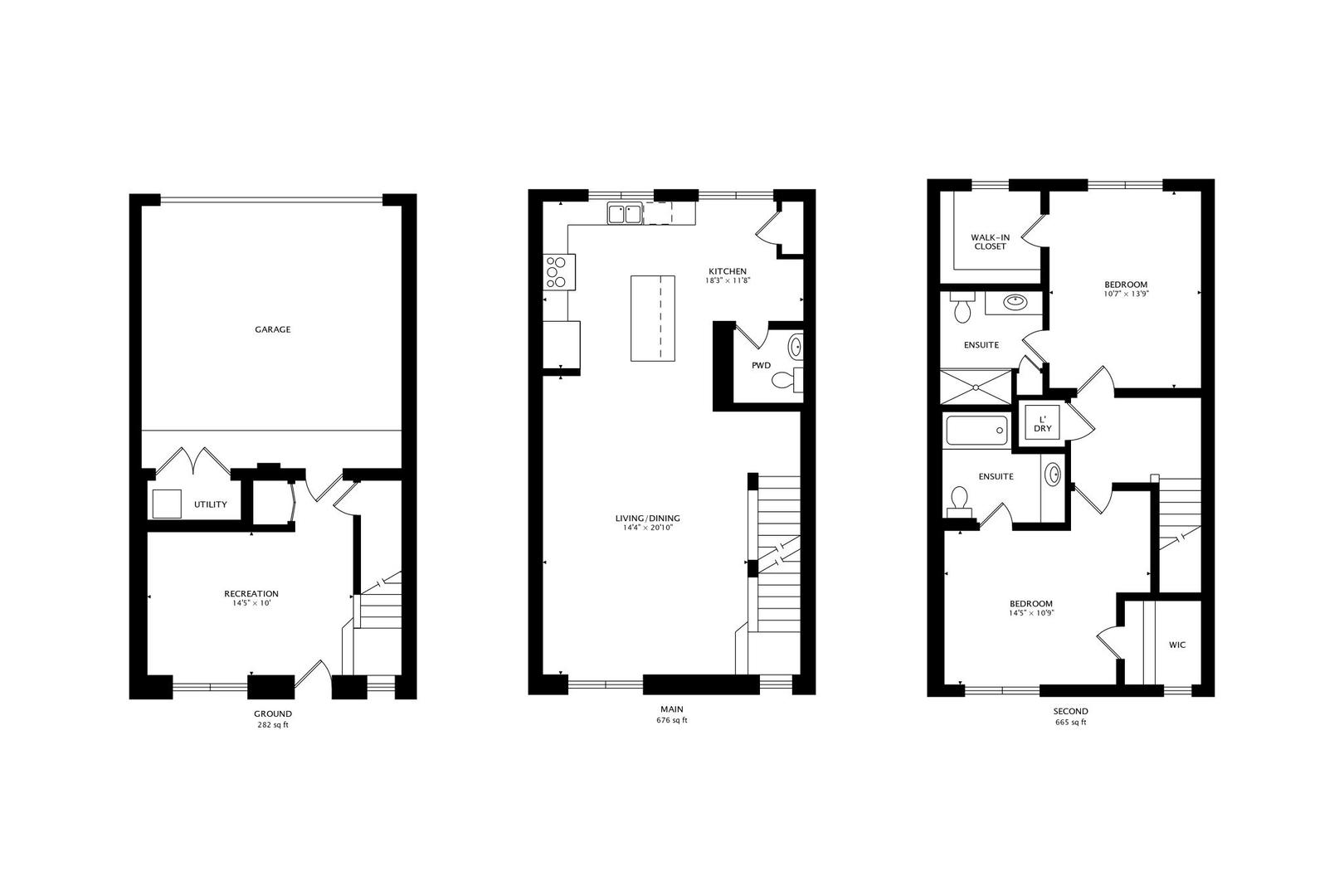 1623 Church Street Evanston, IL 60201 - Photo 29 of 29 a picture of a floor plan