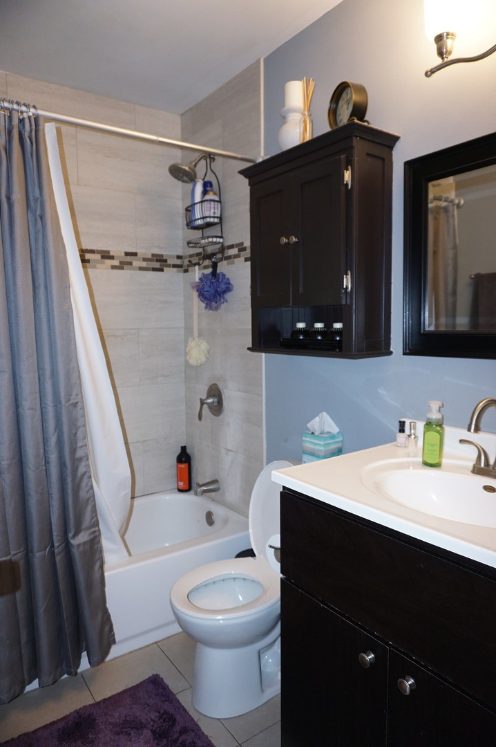221 Healy Avenue Romeoville, IL 60446 - Photo 10 of 13 a bathroom with a sink and a mirror