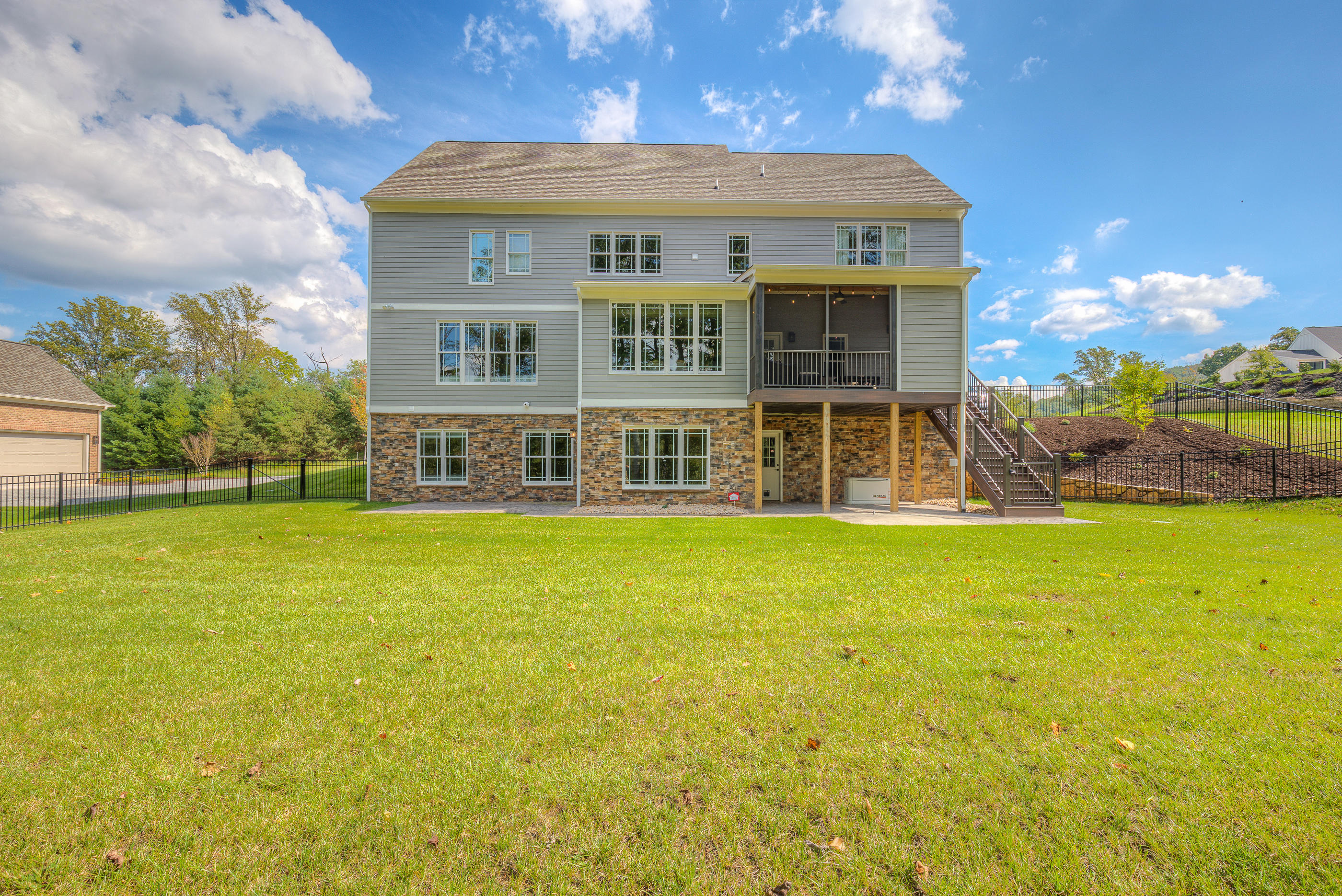 6910 Fairway Ridge Road Salem, VA 24153 - Photo 42 of 46 a front view of a house with a yard