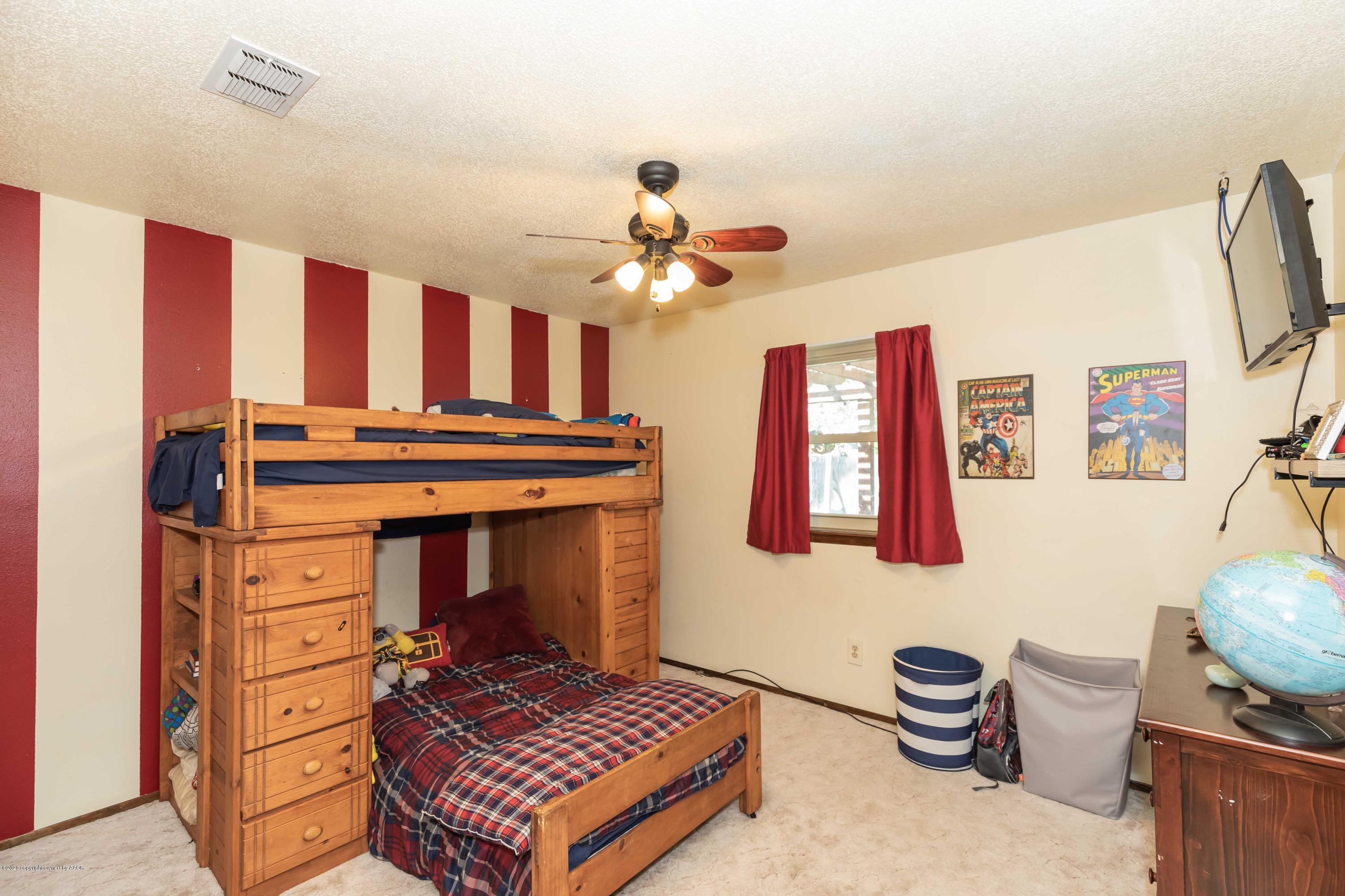 6118 Rutgers Street Amarillo, TX 79109 - Photo 15 of 21 BEDROOM 3 VIEW 1