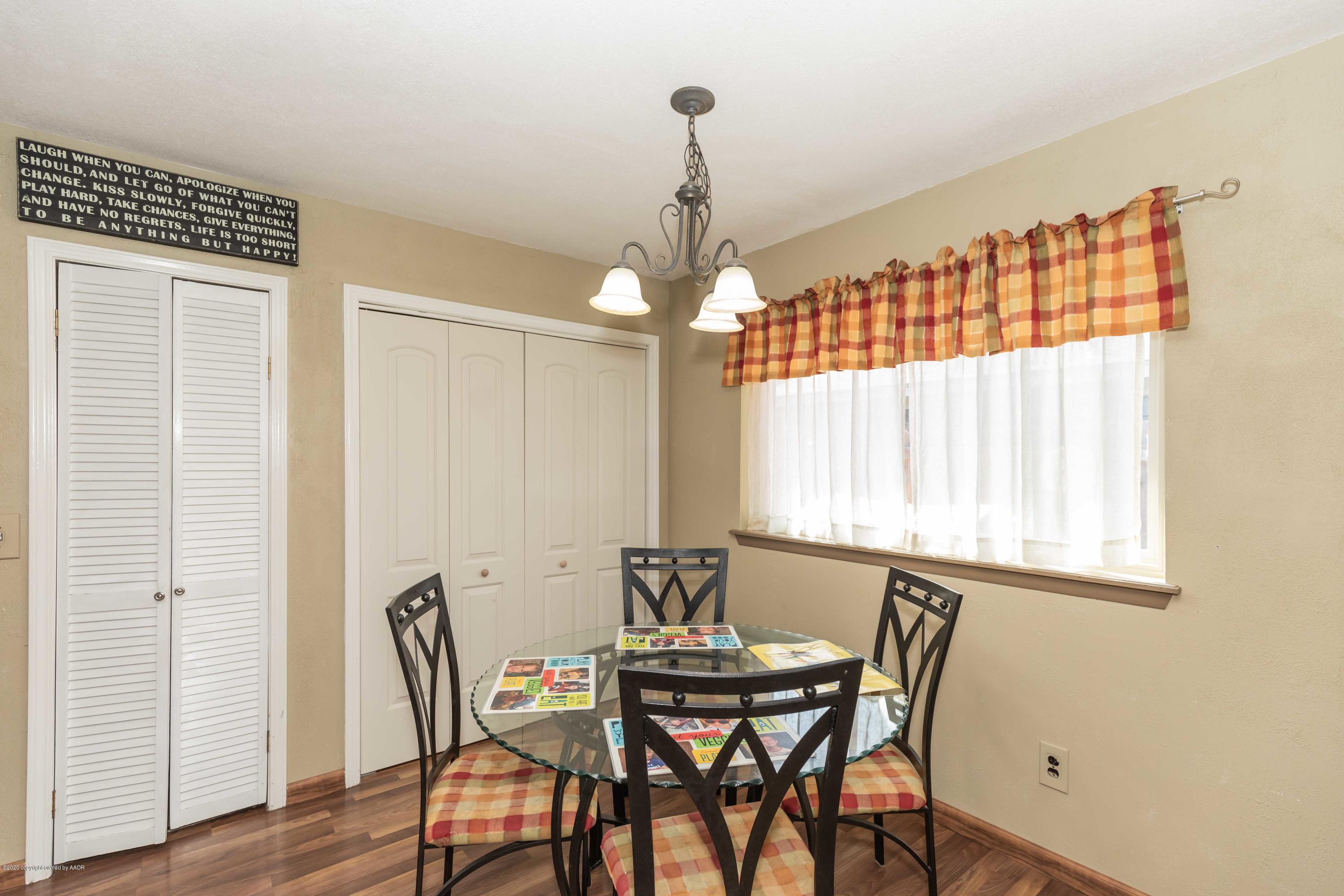 6118 Rutgers Street Amarillo, TX 79109 - Photo 8 of 21 DINING VIEW 1