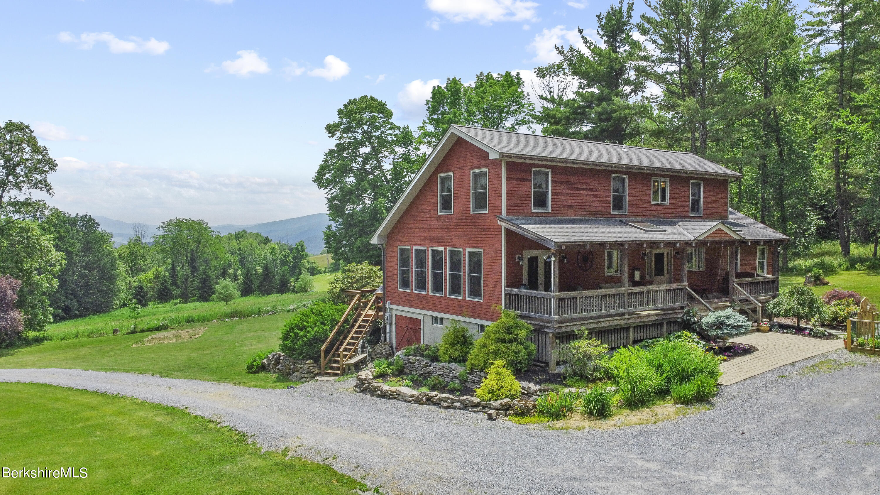 3025 Mt Anthony Road Bennington, VT 05201 - Photo 3 of 54 a front view of a house with a yard