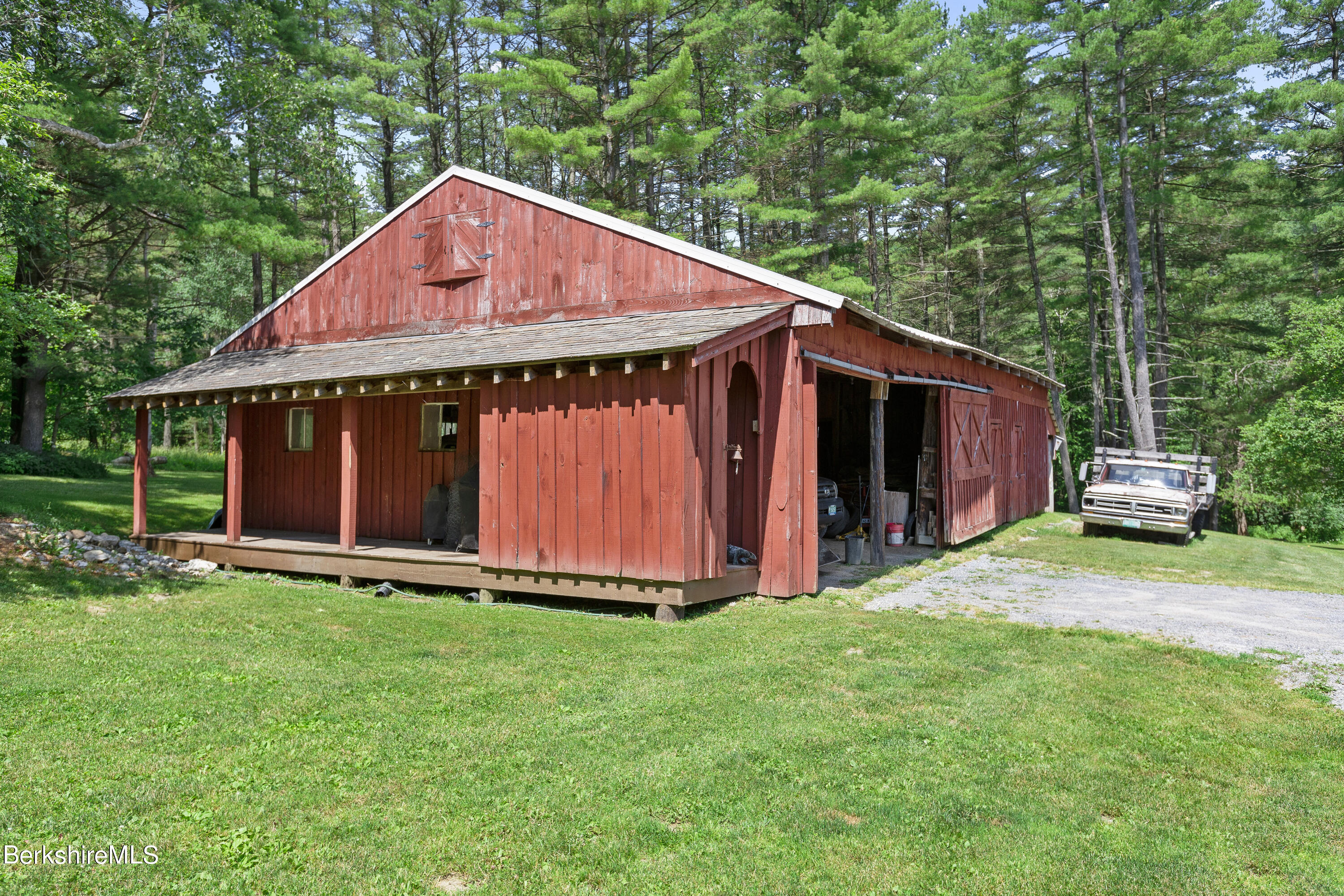 3025 Mt Anthony Road Bennington, VT 05201 - Photo 6 of 54 a front view of a house with garden